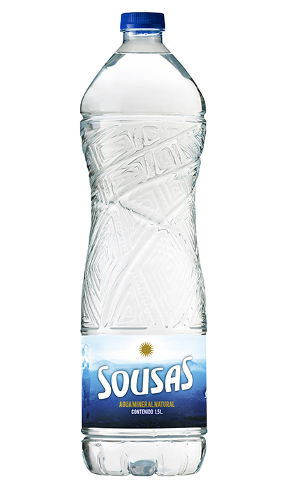 Sousas Agua mineral natural 1,5 litros pack x6uds